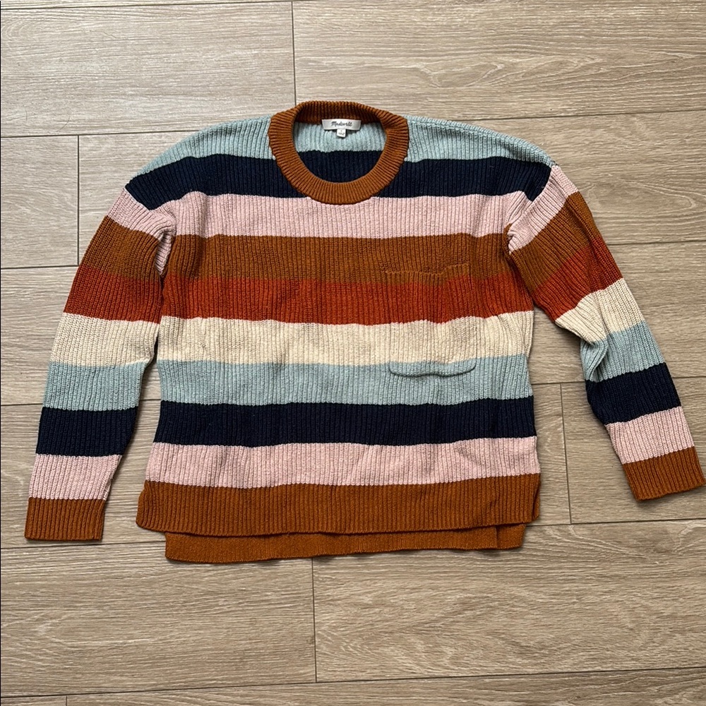 Madewell Striped Multicolor Women’s Sweater